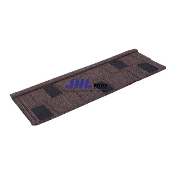 Good Fire Resistance Stone Coated Metal Roof Tile