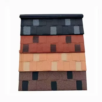 Stone Coated Metal Roof Tile Shingle Tile factory